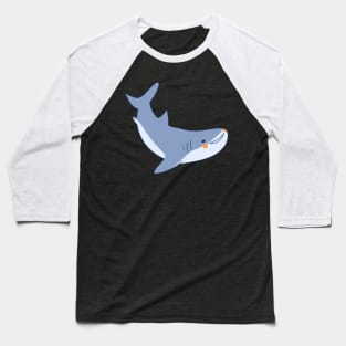 Cute Shark art Baseball T-Shirt